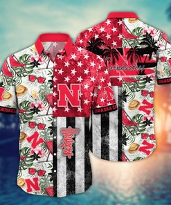 Nebraska Cornhuskers NCAA Flower Hawaii Shirt For Fans Ver 9
