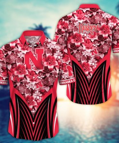 Nebraska Cornhuskers NCAA Hawaiian Shirt, Aloha Shirt Ver 1