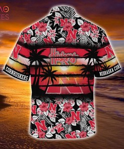 Nebraska Cornhuskers Summer Hawaiian Shirt, Floral Pattern for Sports Enthusiast This Year