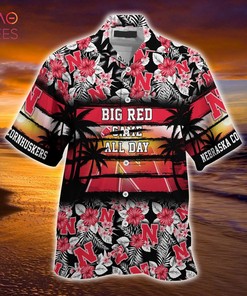 Nebraska Cornhuskers Summer Hawaiian Shirt, Floral Pattern for Sports Enthusiast This Year