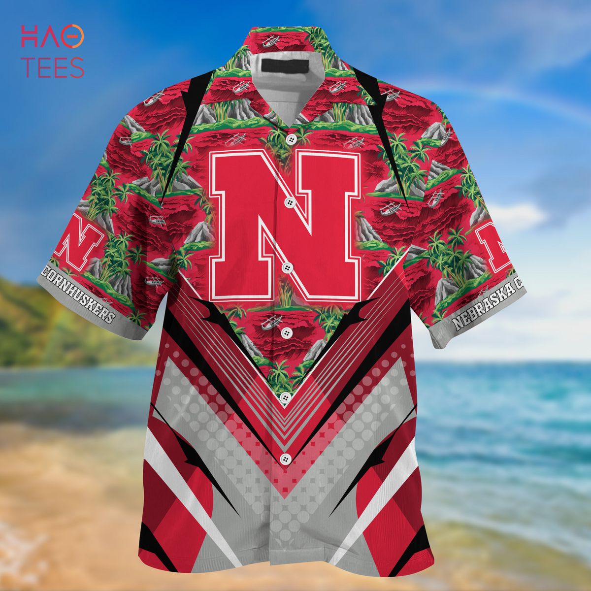 Nebraska Cornhuskers Summer Hawaiian Shirts for Fans Ver 1