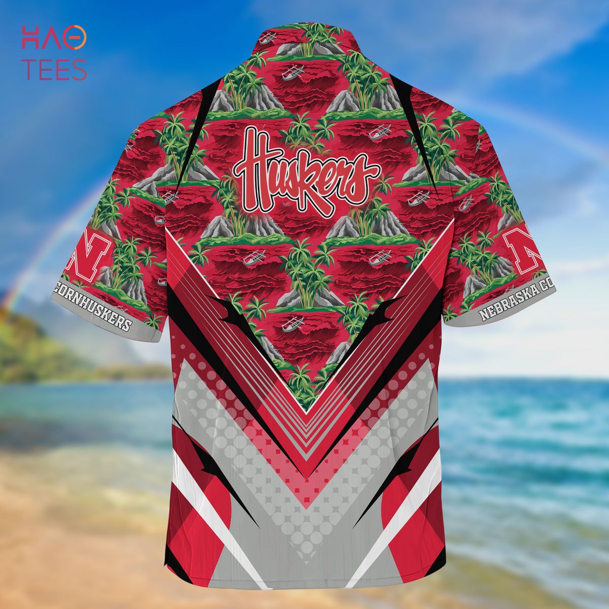 Nebraska Cornhuskers Summer Hawaiian Shirts for Fans Ver 1