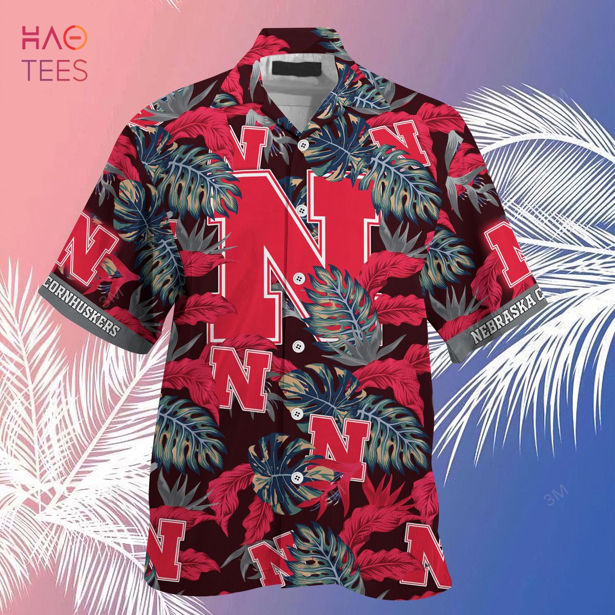 Nebraska Cornhuskers Summer Hawaiian Shirts for Fans Ver 2