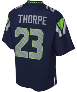 Neiko Thorpe Seattle Seahawks Nfl Pro Line Team Color Player Jersey - College Navy