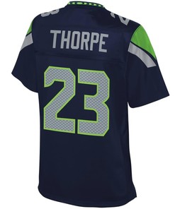 Neiko Thorpe Seattle Seahawks Nfl Pro Line Womens Home Player Jersey - College Navy