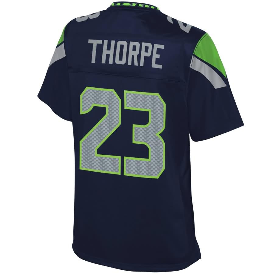 Neiko Thorpe Seattle Seahawks Nfl Pro Line Womens Home Player Jersey - College Navy