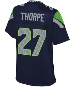 Neiko Thorpe Seattle Seahawks Nfl Pro Line Womens Player Jersey - College Navy