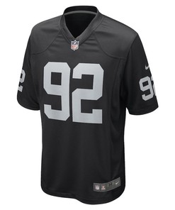 Neil Farrell Jr. Las Vegas Raiders Game Player Jersey - Black