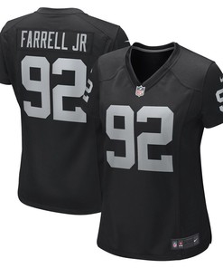 Neil Farrell Jr. Las Vegas Raiders Women's Game Player Jersey - Black