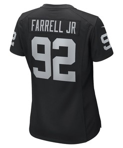 Neil Farrell Jr. Las Vegas Raiders Women's Game Player Jersey - Black