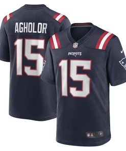 Nelson Agholor New England Patriots Game Player Jersey - Navy Nfl