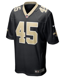 Nephi Sewell New Orleans Saints Game Player Jersey - Black