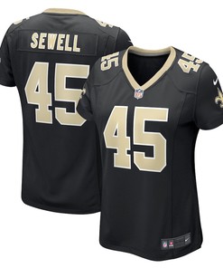 Nephi Sewell New Orleans Saints Women's Game Player Jersey - Black