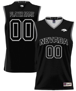 Nevada Wolf Pack NIL Men Basketball Custom Jersey - Black