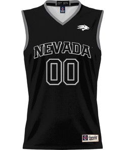 Nevada Wolf Pack NIL Men Basketball Custom Jersey - Black