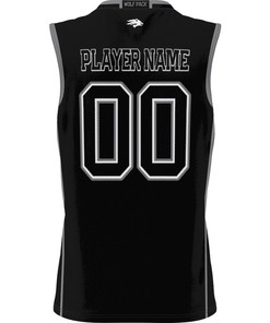 Nevada Wolf Pack NIL Men Basketball Custom Jersey - Black