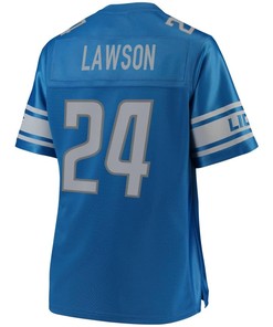 Nevin Lawson Detroit Lions Nfl Pro Line Womens Team Color Player Jersey - Blue