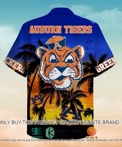 New Auburn Tigers Palm Tree Hawaii Shirt
