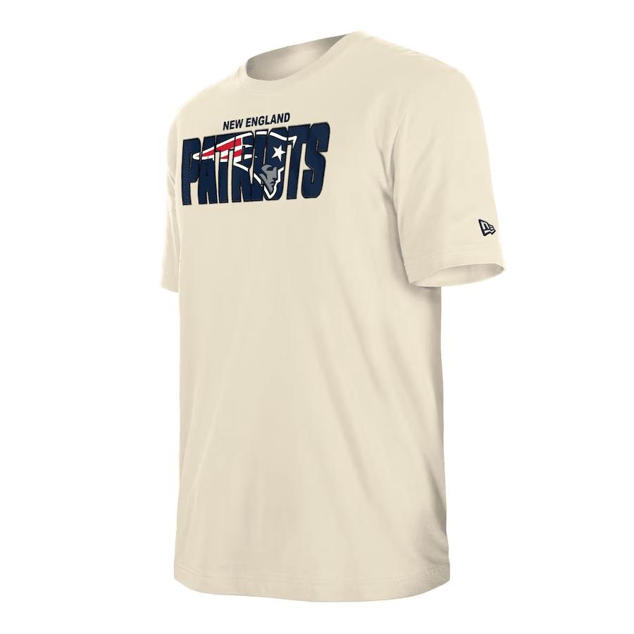 New England Patriots 2023 NFL Draft T-Shirt - Cream