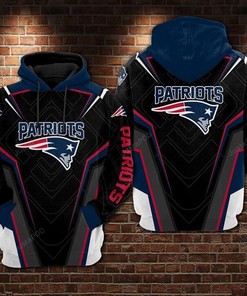 New England Patriots 3D Hoodie Zip Hoodie 03