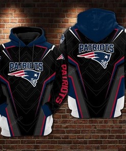 New England Patriots 3D Hoodie Zip Hoodie 03