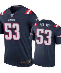 New England Patriots #53 Kyle Van Noy Nike Color Rush Navy Jersey
