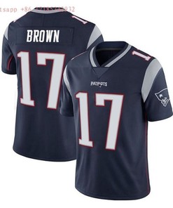 New England Patriots Antonio Brown #17 Nfl 2020 Navy Jersey Jersey