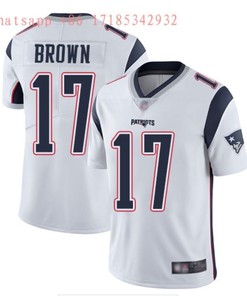 New England Patriots Antonio Brown #17 Nfl 2020 White Jersey Jersey