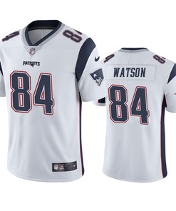 New England Patriots Benjamin Watson White Vapor Untouchable Limited Jersey