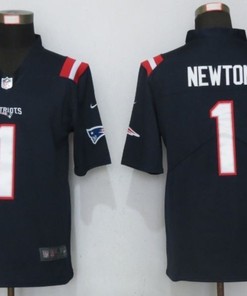New England Patriots Cam Newton #1 Nfl 2020 Black Blue Jersey