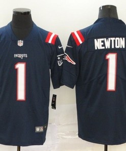 New England Patriots Cam Newton #1 Nfl 2020 Navy Jersey Jersey