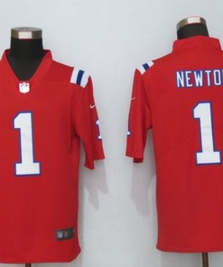 New England Patriots Cam Newton #1 Nfl 2020 Red Jersey Jersey