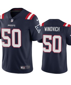 New England Patriots Chase Winovich Navy 2020 Vapor Limited Jersey - Mens