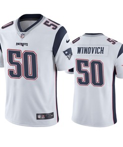 New England Patriots Chase Winovich White Vapor Limited Jersey