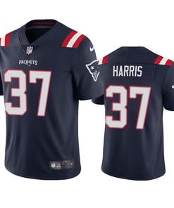 New England Patriots Damien Harris Navy 2020 Vapor Limited Jersey - Mens