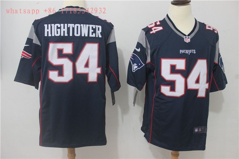 New England Patriots Donta Hightower #54 Nfl 2020 Navy Jersey Jersey