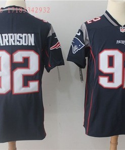 New England Patriots James Harrison #92 Nfl 2020 Navy Jersey Jersey