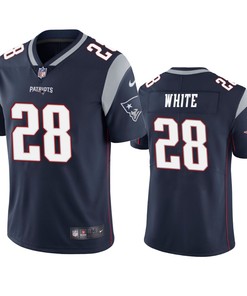 New England Patriots James White Navy Vapor Limited Jersey