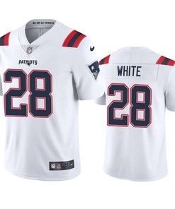 New England Patriots James White White 2020 Vapor Limited Jersey - Mens