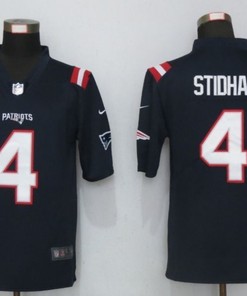 New England Patriots Jarrett Stidham #4 Nfl 2020 Navy Jersey Jersey