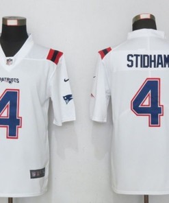 New England Patriots Jarrett Stidham #4 Nfl 2020 White Jersey Jersey