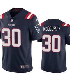 New England Patriots Jason Mccourty Navy 2020 Vapor Limited Jersey - Mens