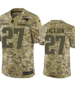 New England Patriots J.c. Jackson Jersey Nfl Camo Salute To Service