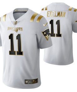 New England Patriots Julian Brandedelman 11 2021 Nfl Golden Brandedition White Jersey Gift For Patriots Fans