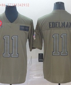 New England Patriots Julian Brandedelman #11 Nfl 2020 Camo Jersey Jersey