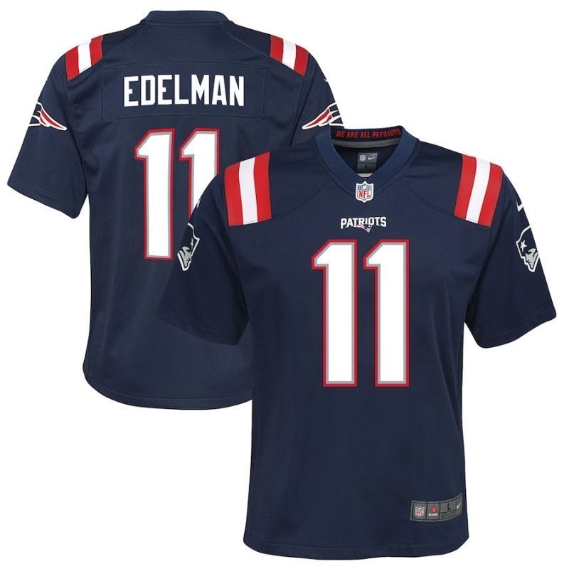 New England Patriots Julian Brandedelman #11 Nfl 2020 Navy Womens Jersey