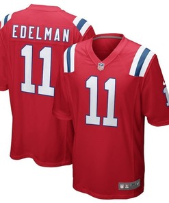 New England Patriots Julian Brandedelman #11 Nfl 2020 Red Jersey Jersey