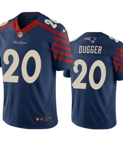 New England Patriots Kyle Dugger Navy City Edition Vapor Limited Jersey