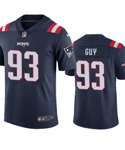 New England Patriots Lawrence Guy Navy Nike Color Rush Limited Jersey