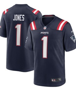 New England Patriots Mac Jones Navy 2021 Nfl Draft First Round Pick Game Mens Jersey Gift For Patriots Fans